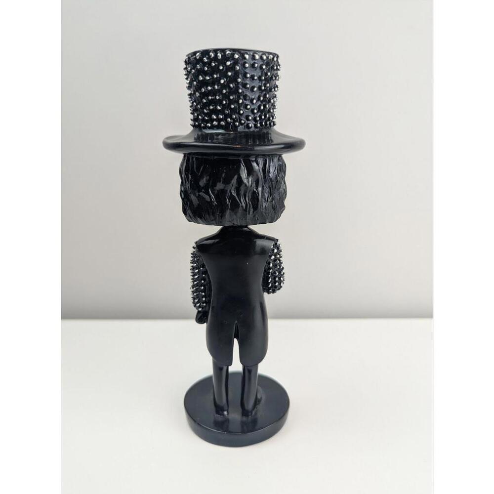Alice Cooper Bobblehead Figure with Studded Jacket and Top Hat Collectible - Picture 4 of 7